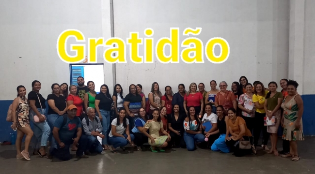 Formação Continuada com Gestores Escolares e Professores da Rede de Ensino municipal de Ribeirão Cascalheira-MT.