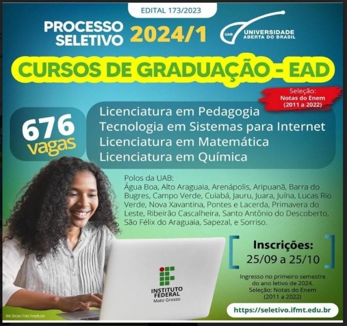 CURSO DE GRADUAÇÃO EAD 2024