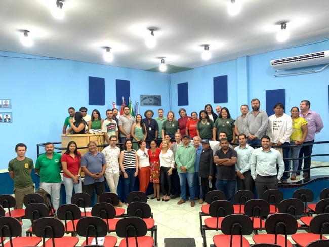 Reunião para tratar sobre a formação do Conselho Consultivo - RVS- Quelônios do Araguaia.