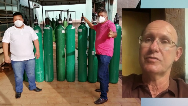 Oxigênio: Ribeirão Cascalheira recebe doações de iniciativa privada com intermédio do Deputado Carlos Avallone
